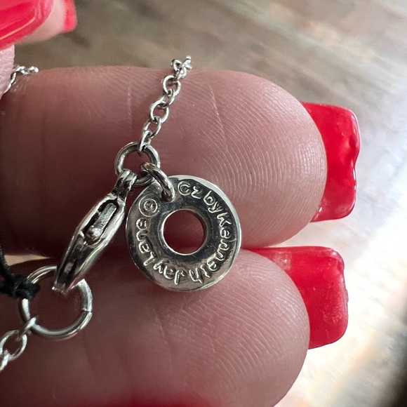 CZ by Kenneth Jay Lane Silver Necklace-NWOT - Picture 3 of 5